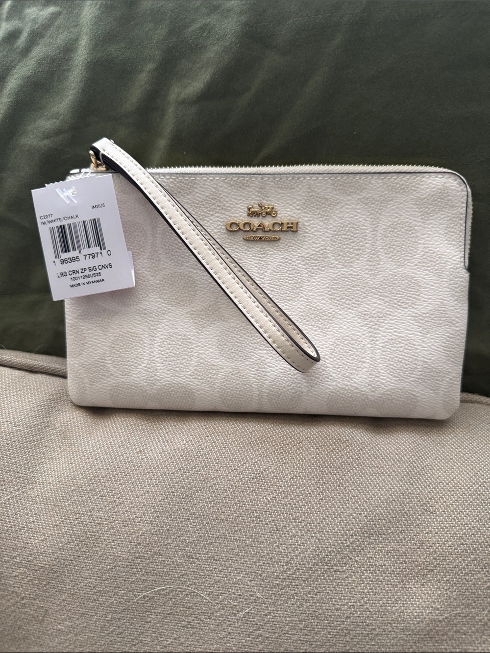 Coach Chalk Signature Tatum Tote with Matching Wallet, Journal and Wristlet - Picture 15 of 17